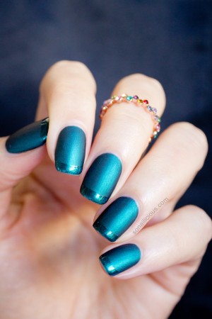 beautiful emerald nails