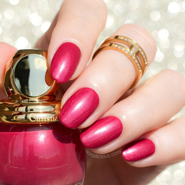 dior ruby, red dior nail polish