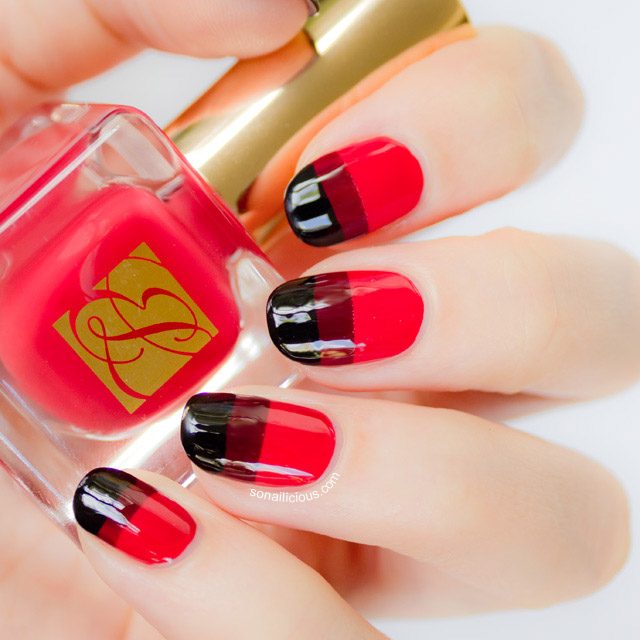 red nails, red nail designs