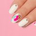 foil nails, japanese nail art